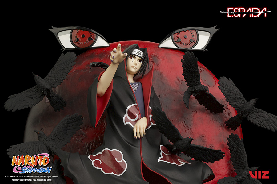Naruto Shippuden Itachi Uchiha 1/8 Scale PVC Statue