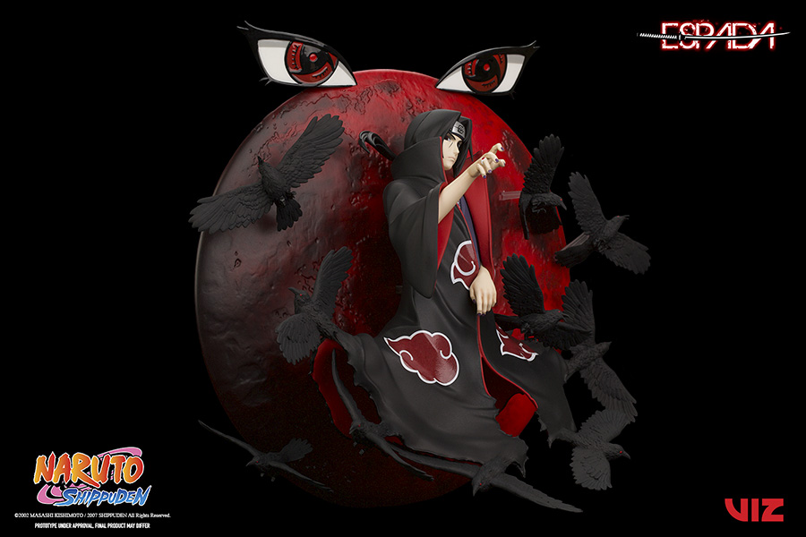 Naruto Shippuden Itachi Uchiha 1/8 Scale PVC Statue