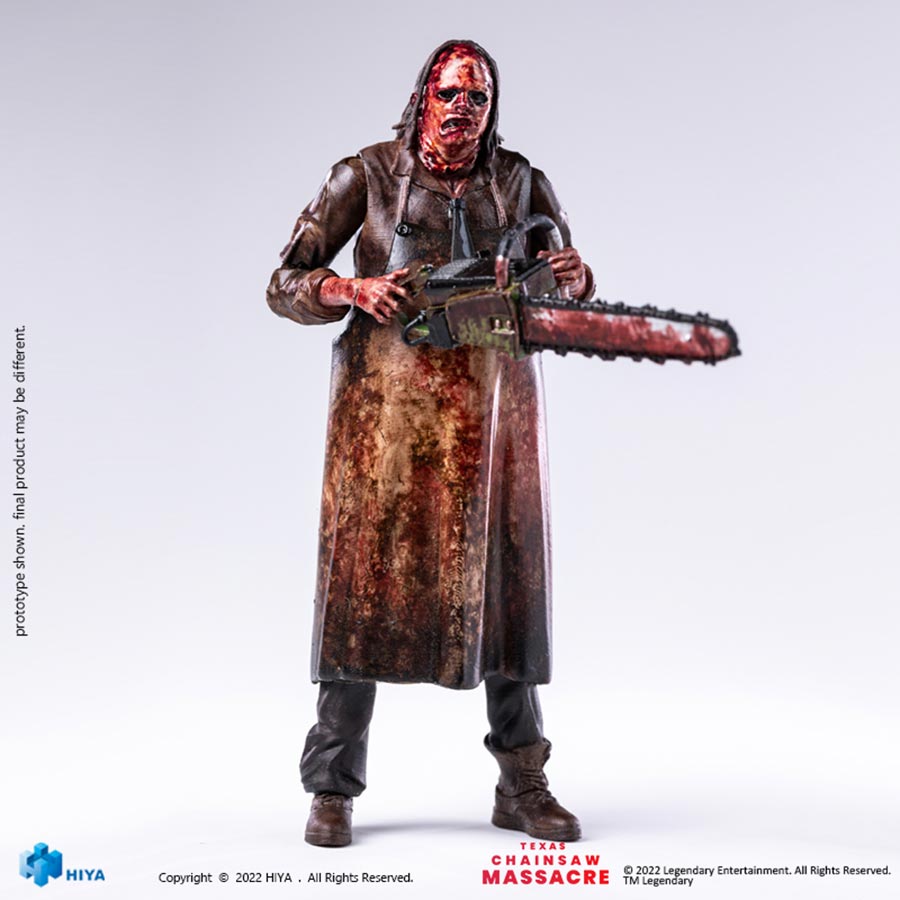 Texas Chainsaw Massacre (2022) Leatherface (Slaughter) Previews Exclusive 1/18 Scale Exquisite Mini Figure