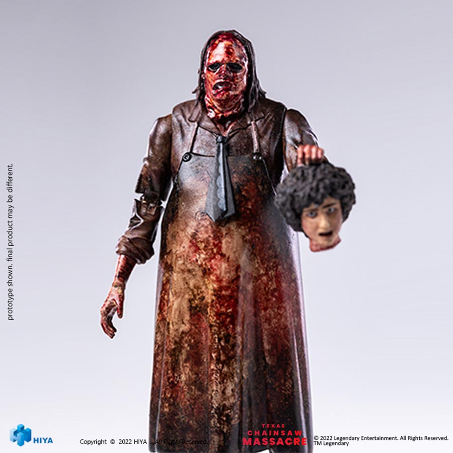 Texas Chainsaw Massacre (2022) Leatherface (Slaughter) Previews Exclusive 1/18 Scale Exquisite Mini Figure
