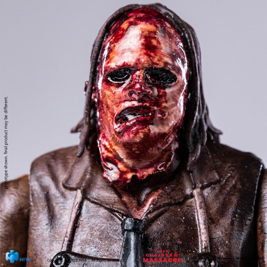 Texas Chainsaw Massacre (2022) Leatherface (Slaughter) Previews Exclusive 1/18 Scale Exquisite Mini Figure