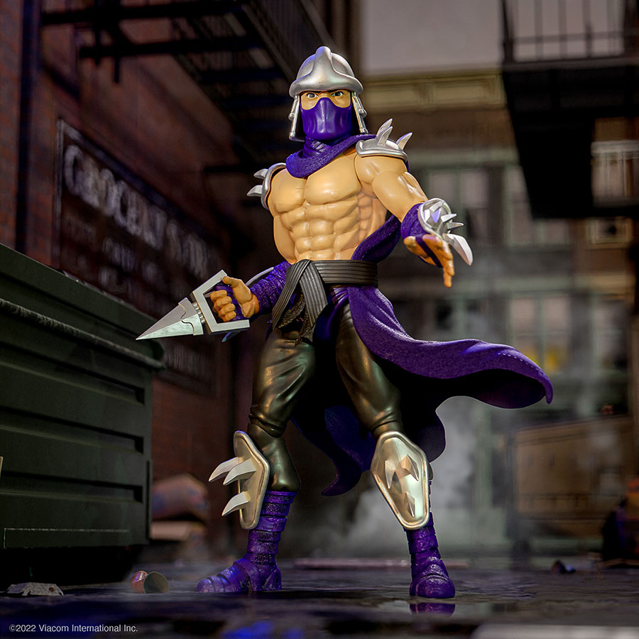 Teenage Mutant Ninja Turtles Ultimate Action Figure - Shredder (Silver Armor)