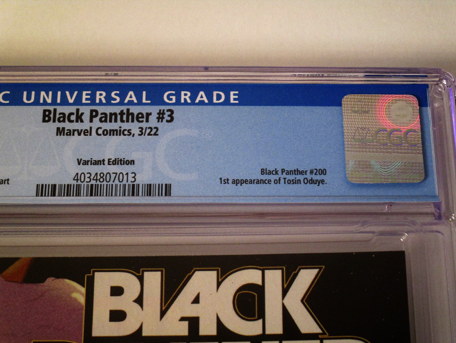 Black Panther Vol 8 #3 Cover F CGC 9.8 Incentive Taurin Clarke Variant Cover (#200)