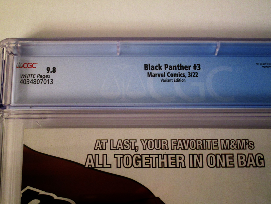 Black Panther Vol 8 #3 Cover F CGC 9.8 Incentive Taurin Clarke Variant Cover (#200)