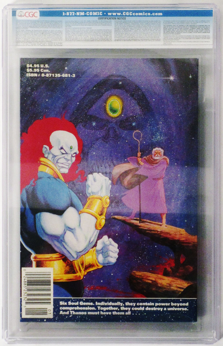 Thanos Quest #1 Cover C CGC 9.8 1st Ptg