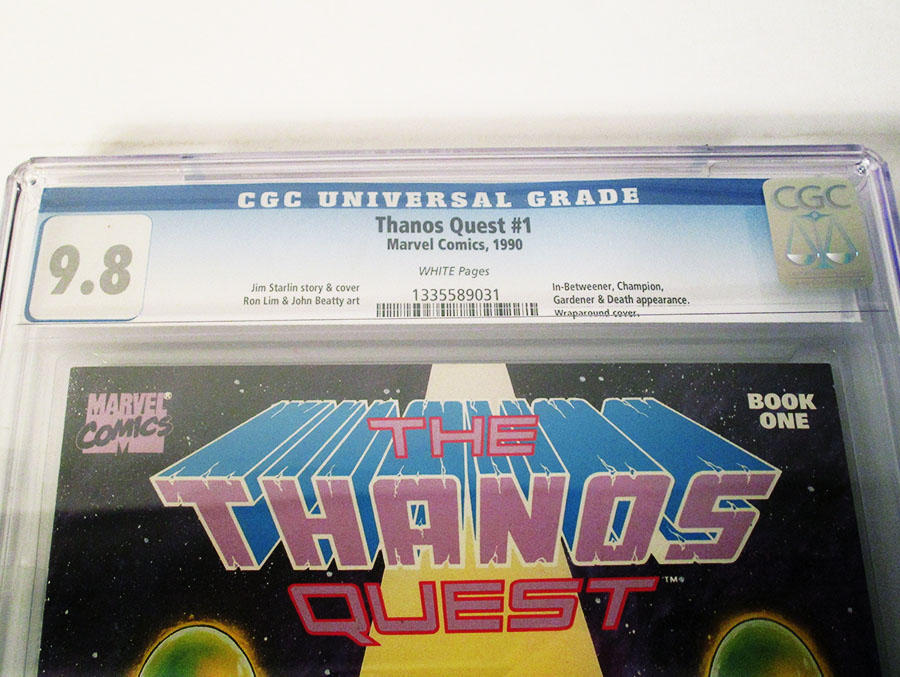 Thanos Quest #1 Cover C CGC 9.8 1st Ptg