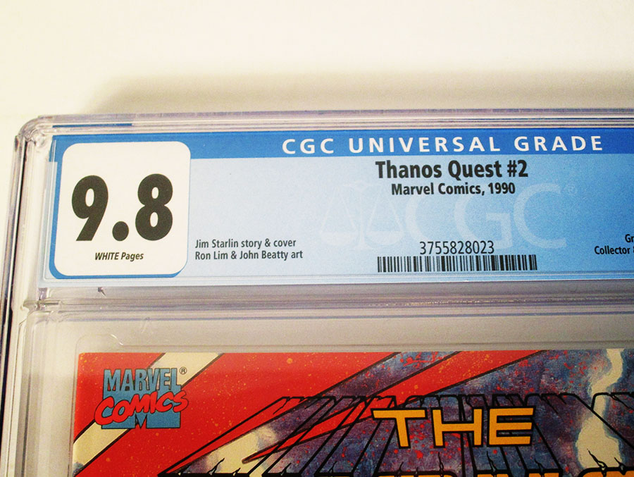 Thanos Quest #2 Cover C CGC 9.8 1st Ptg