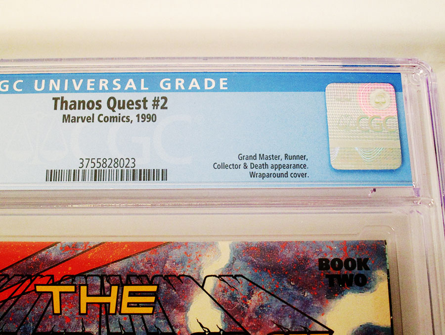 Thanos Quest #2 Cover C CGC 9.8 1st Ptg