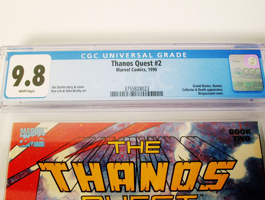 Thanos Quest #2 Cover C CGC 9.8 1st Ptg