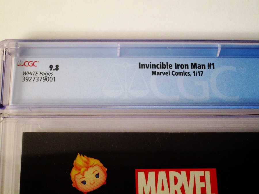 Invincible Iron Man Vol 3 #1 Cover O 1st Ptg Regular Stefano Caselli Cover (Marvel Now Tie-In) CGC 9.8