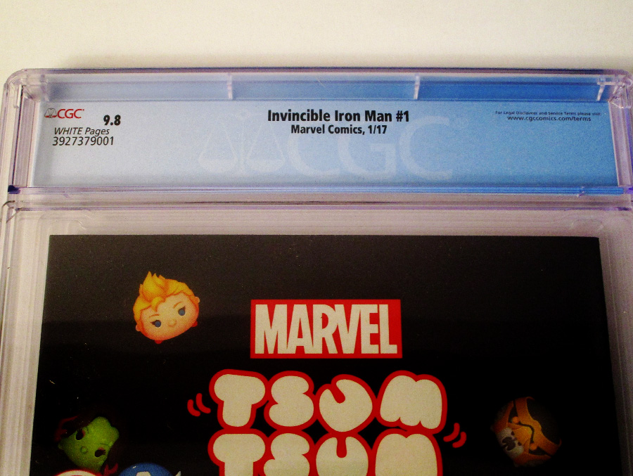 Invincible Iron Man Vol 3 #1 Cover O 1st Ptg Regular Stefano Caselli Cover (Marvel Now Tie-In) CGC 9.8