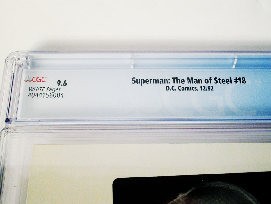 Superman The Man Of Steel #18 Cover F 1st Ptg CGC 9.6