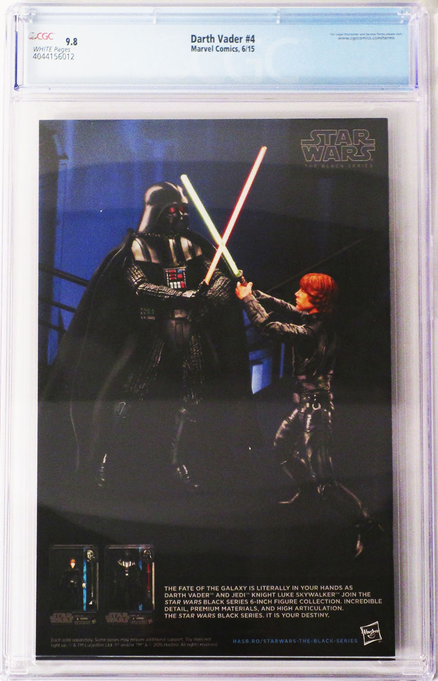 Darth Vader #4 Cover F 1st Ptg Regular Adi Granov Cover CGC 9.8