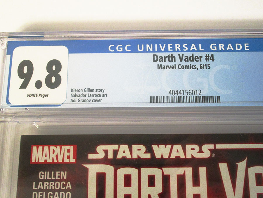 Darth Vader #4 Cover F 1st Ptg Regular Adi Granov Cover CGC 9.8