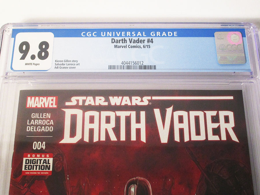 Darth Vader #4 Cover F 1st Ptg Regular Adi Granov Cover CGC 9.8