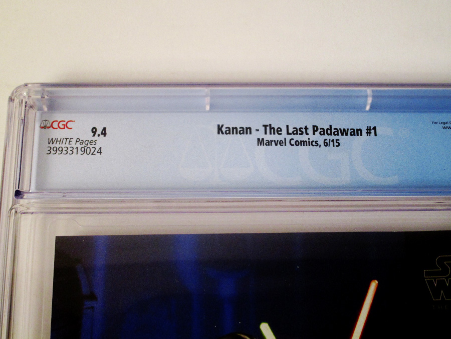 Kanan The Last Padawan #1 Cover H 1st Ptg Regular Mark Brooks Cover CGC 9.4