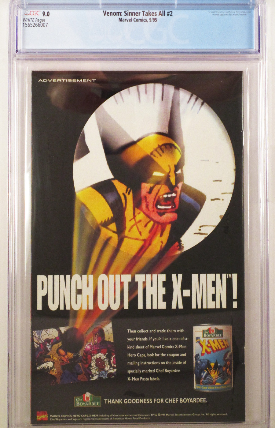 Venom Sinner Takes All #2 Cover B CGC 9.0