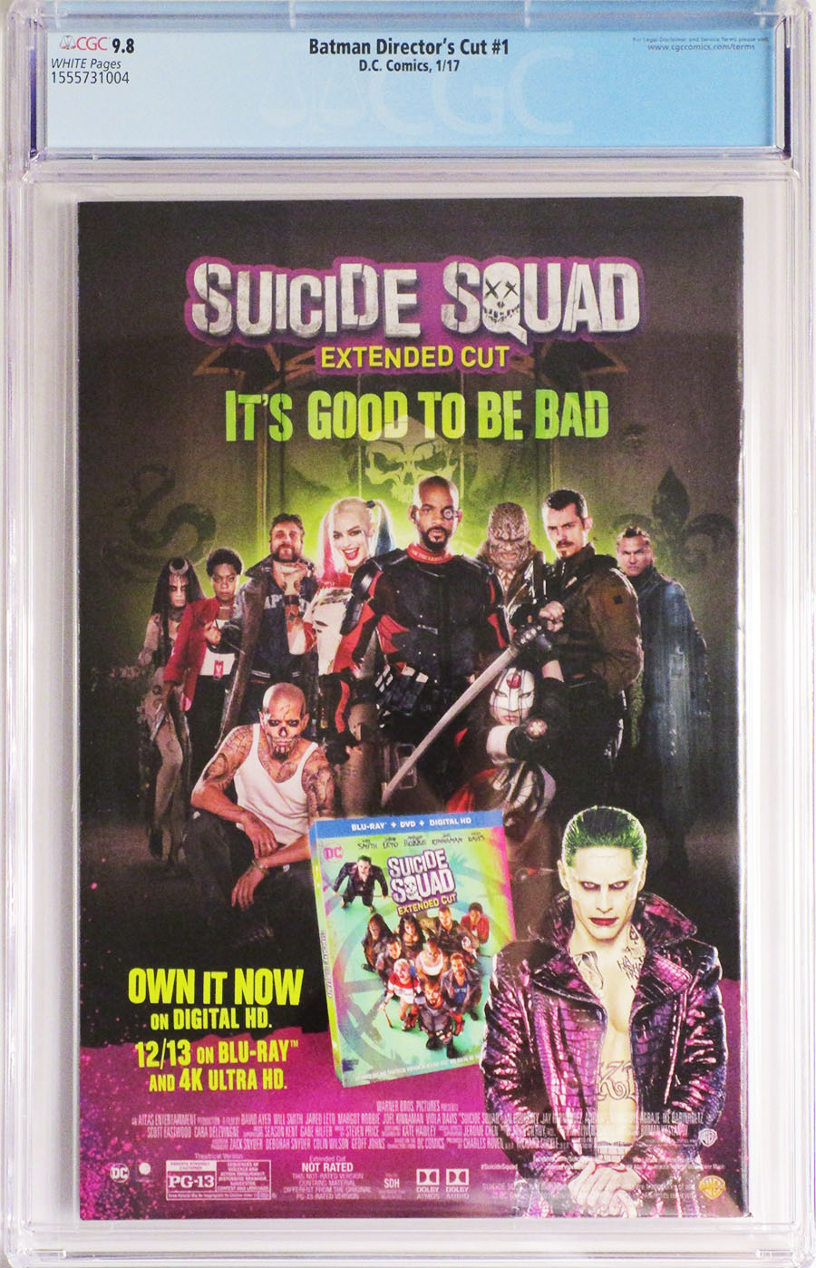 Batman Vol 3 Directors Cut #1 Cover B CGC 9.8