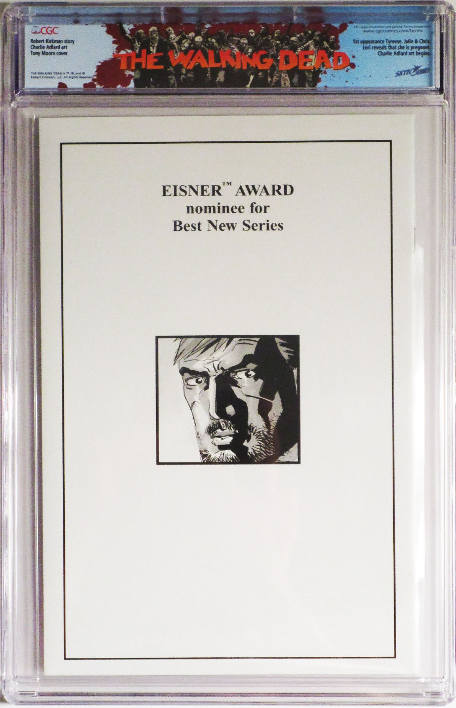 Walking Dead #7 Cover C CGC 9.4