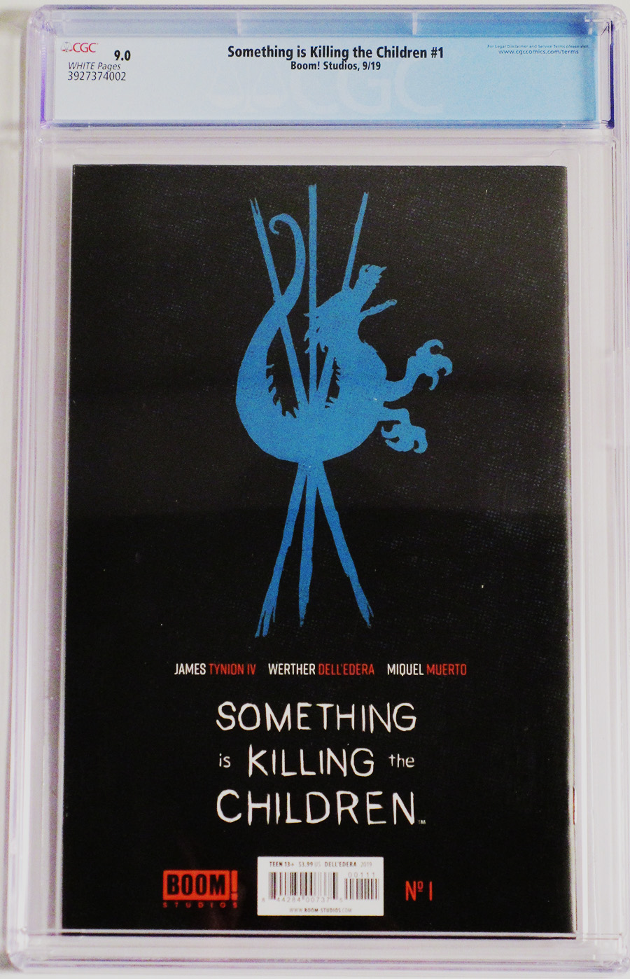 Something Is Killing The Children #1 Cover N 1st Ptg Regular Werther Dell Edera Cover CGC 9.0