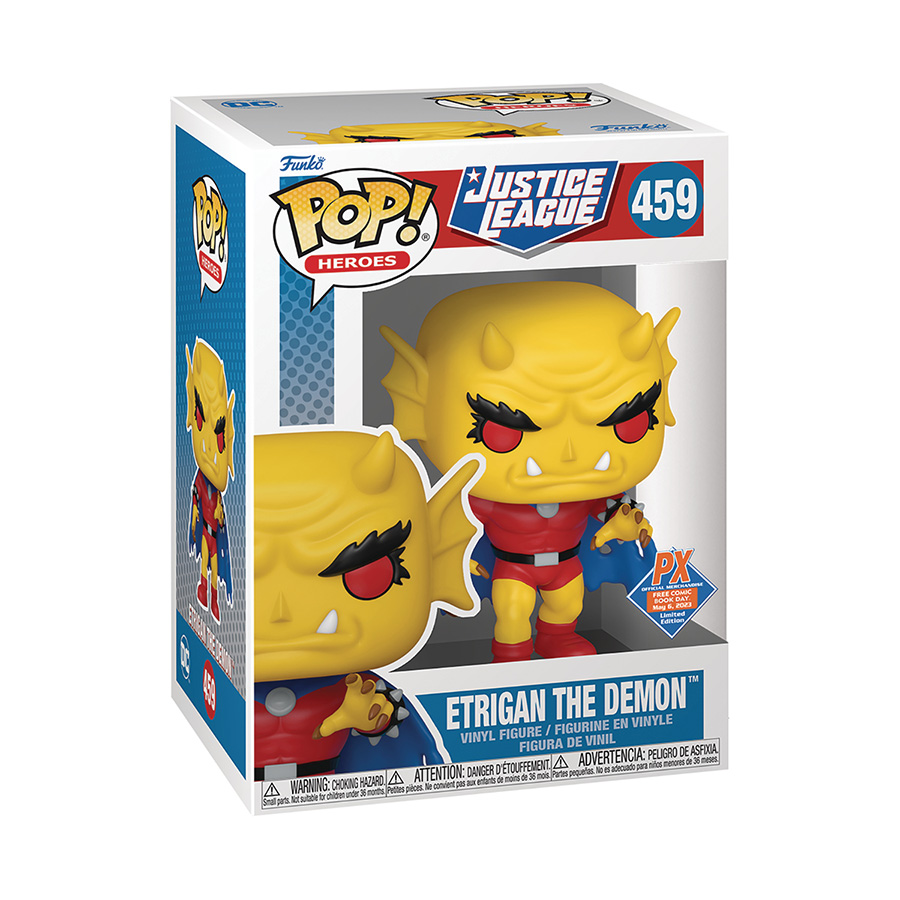 FCBD 2023 POP DC Heroes Etrigan The Demon Previews Exclusive Vinyl Figure