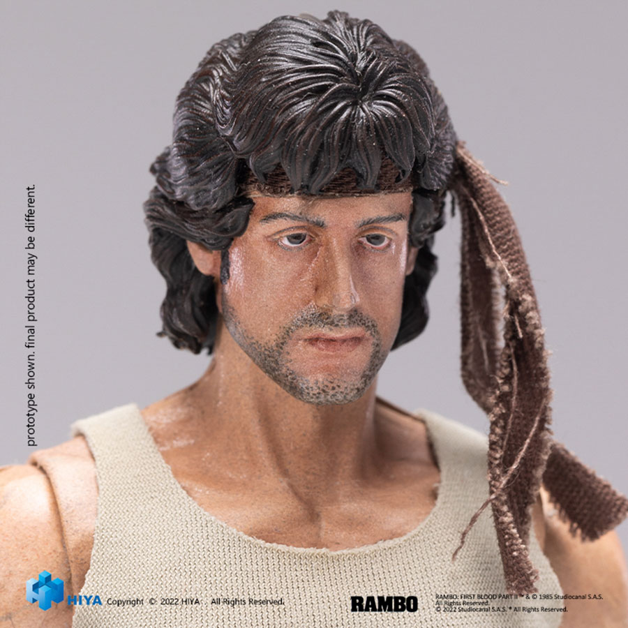 Rambo First Blood Rambo Exquisite Super Series Previews Exclusive 1/12 Scale Action Figure