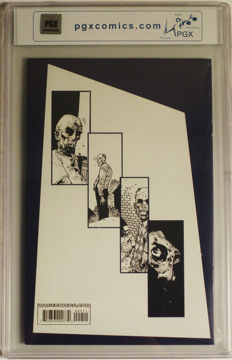 Walking Dead #9 Cover B PGX 9.6
