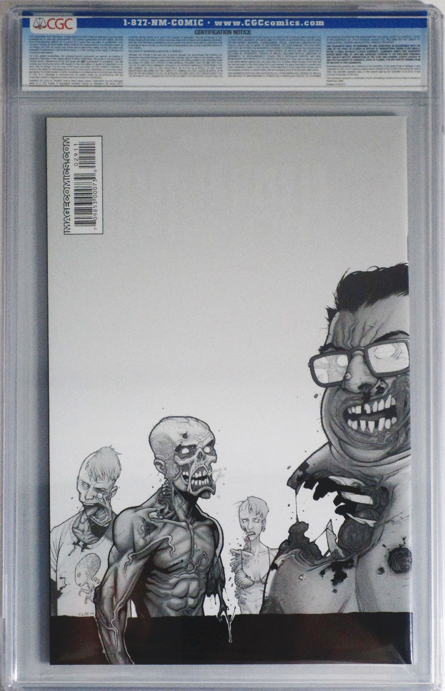 Walking Dead #29 Cover B CGC 9.6