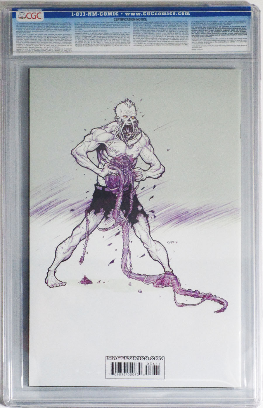 Walking Dead #36 Cover B CGC 9.8