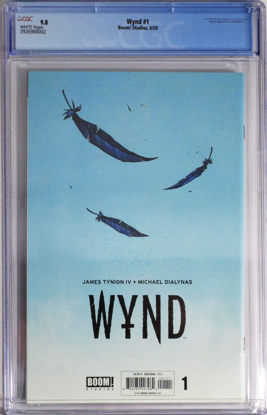 Wynd #1 Cover H 1st Ptg CGC 9.8 Regular Michael Dialynas Cover