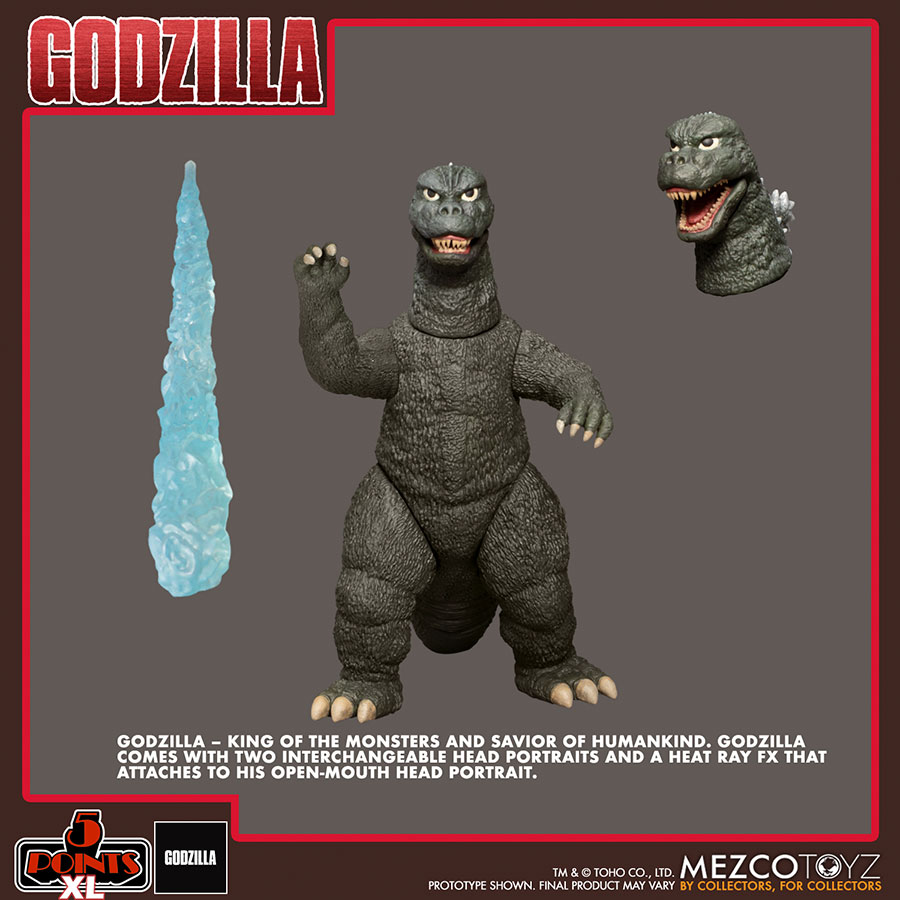 5 Points XL Godzilla vs Mechagodzilla (1974) 3-Figure Box Set