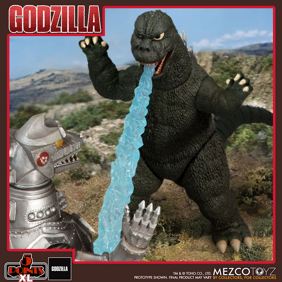 5 Points XL Godzilla vs Mechagodzilla (1974) 3-Figure Box Set