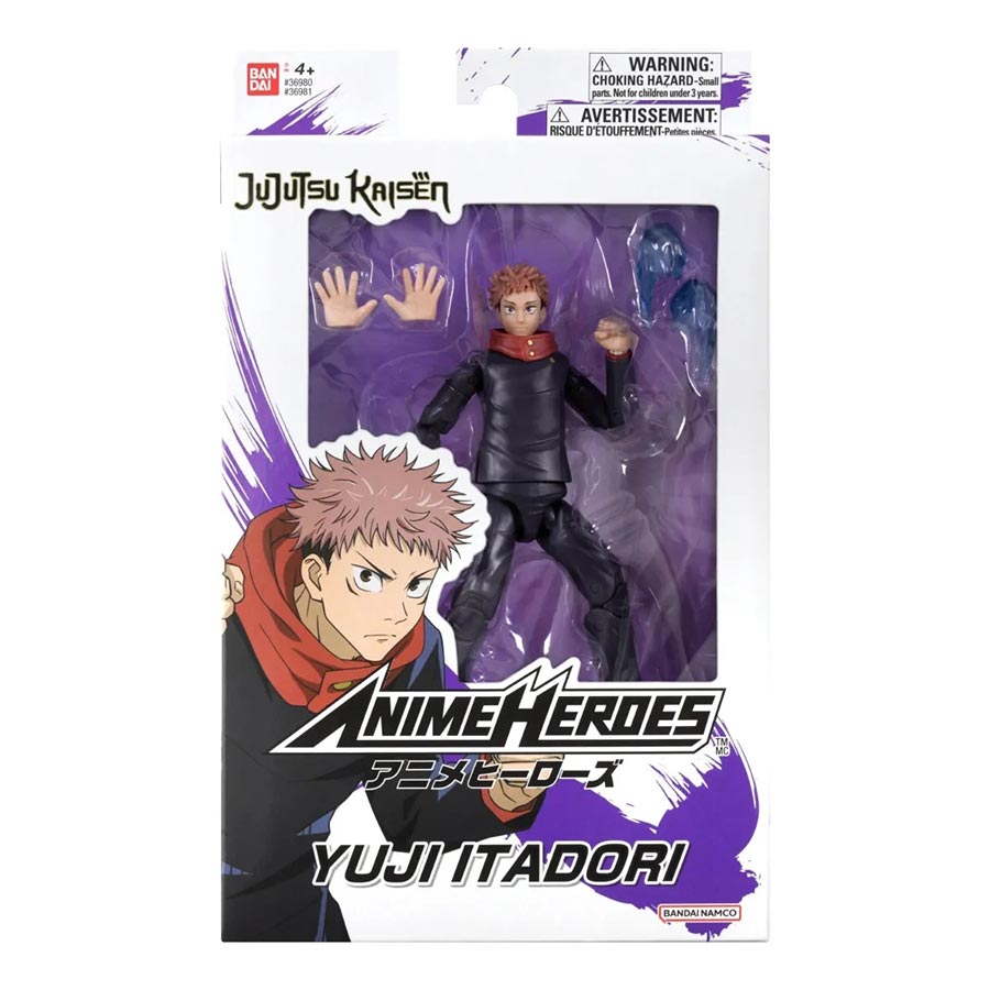 Anime Heroes Jujutsu Kaisen 6.5-Inch Action Figure - Yuji Itadori