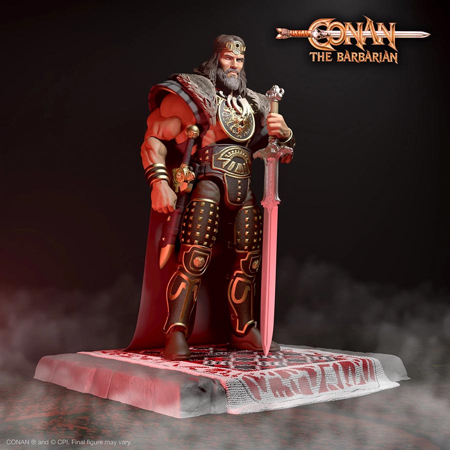 Conan The Barbarian Ultimates Wave 4 King Conan Action Figure
