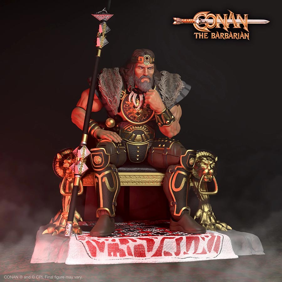 Conan The Barbarian Ultimates Wave 4 King Conan Action Figure