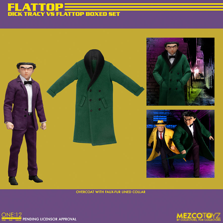 One-12 Collective Dick Tracy vs Flattop Action Figure Boxed Set