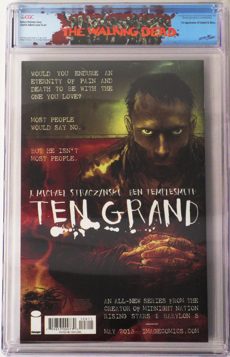 Walking Dead #108 Cover B CGC 9.6