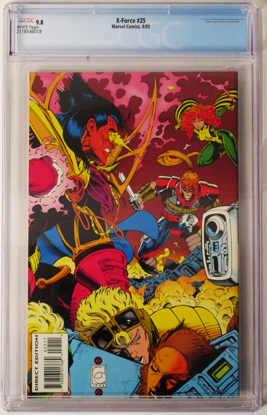 X-Force #25 Cover B CGC 9.8