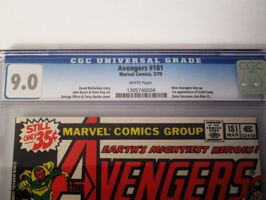Avengers #181 Cover B CGC 9.0