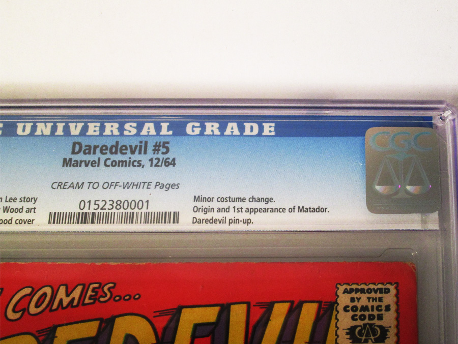 Daredevil #5 Cover B CGC 4.0