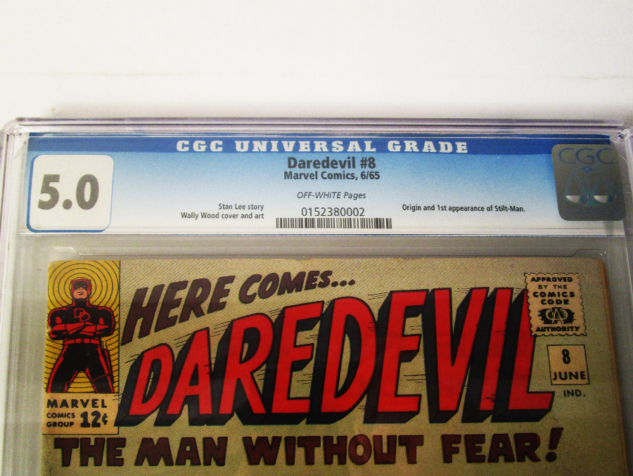 Daredevil #8 Cover B CGC 5.0