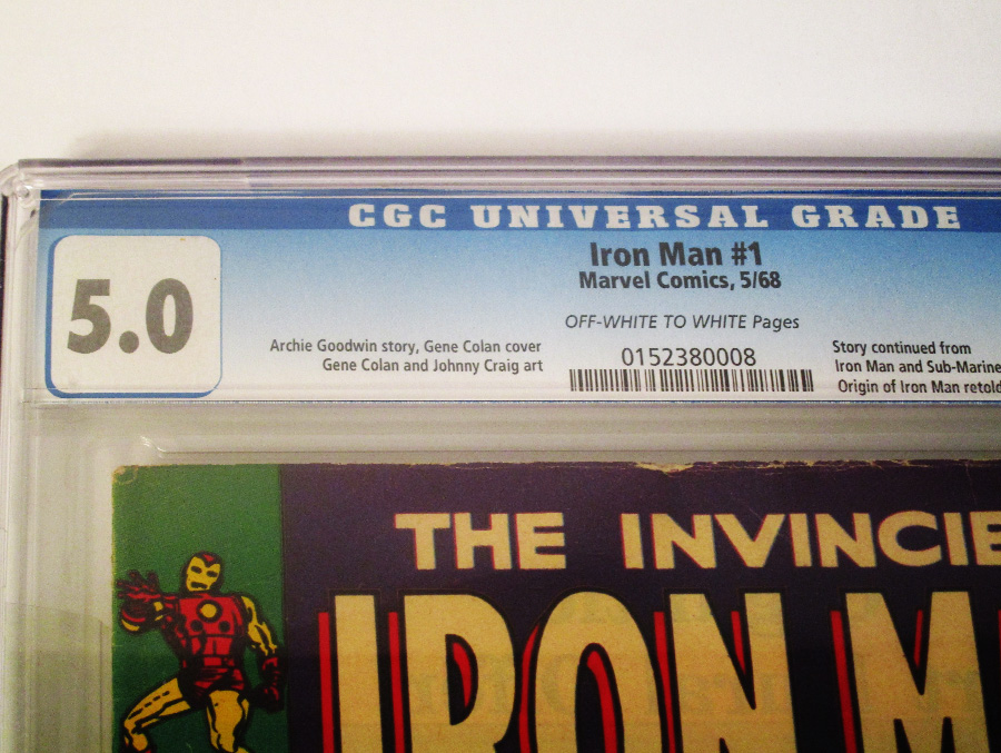 Iron Man #1 Cover C CGC 5.0