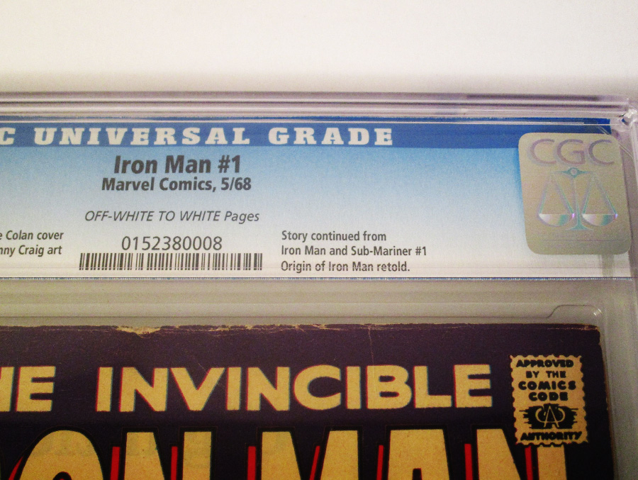 Iron Man #1 Cover C CGC 5.0