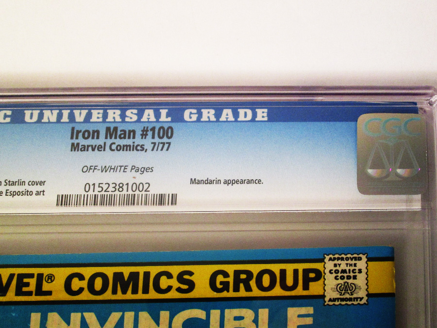 Iron Man #100 Cover C CGC 8.0 30-Cent Regular Edition
