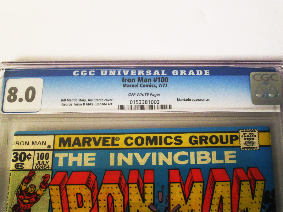 Iron Man #100 Cover C CGC 8.0 30-Cent Regular Edition