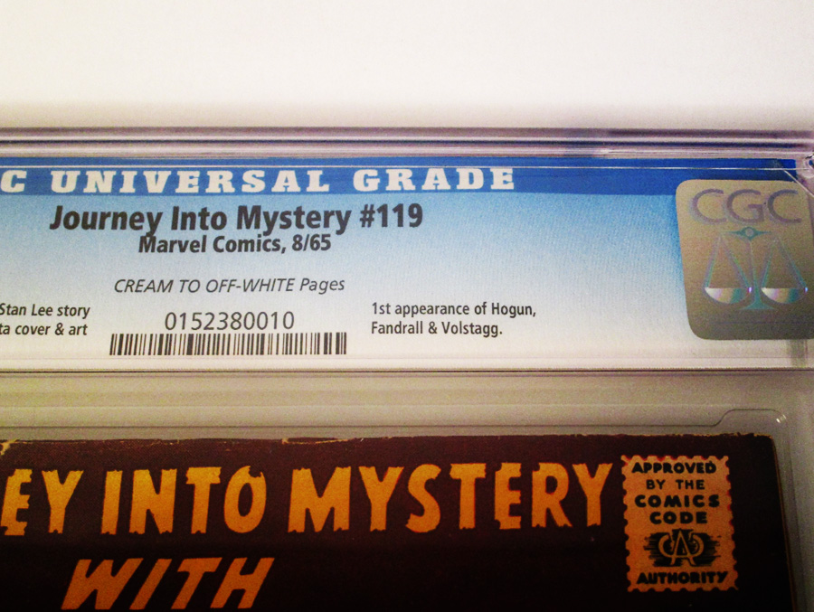 Journey Into Mystery #119 Cover B CGC 5.0