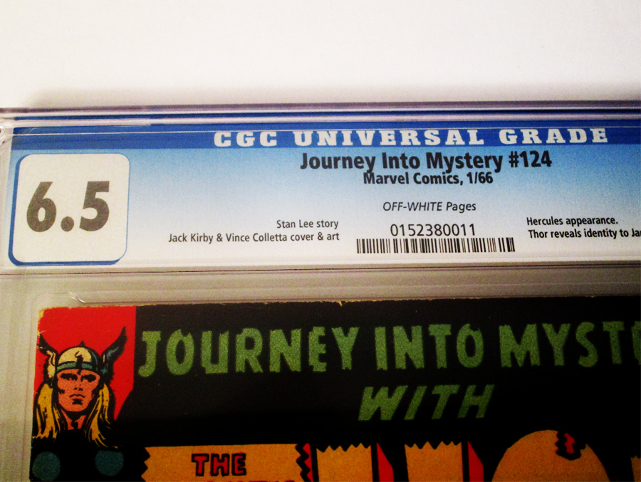 Journey Into Mystery #124 Cover B CGC 6.5