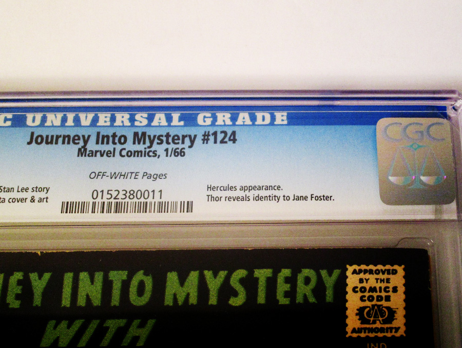 Journey Into Mystery #124 Cover B CGC 6.5