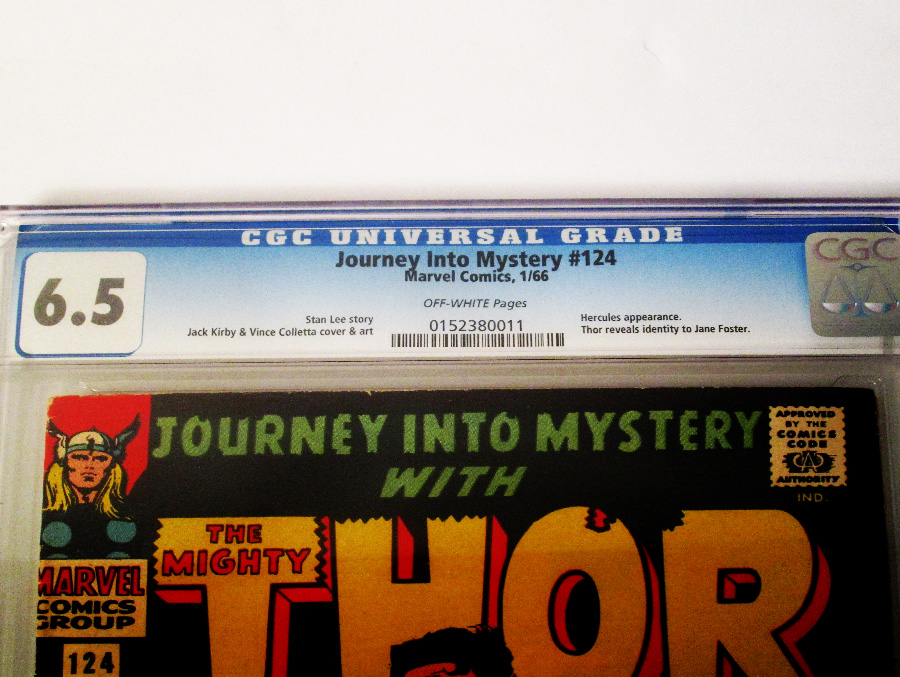 Journey Into Mystery #124 Cover B CGC 6.5