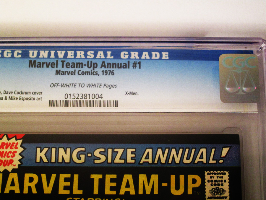 Marvel Team-Up Annual #1 Cover B CGC 8.0